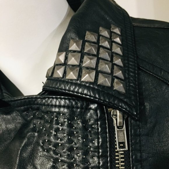 UK2LA Black Spike Size SP Jacket - Picture 4 of 13